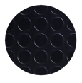Studded Top Flooring ~ Jet Black